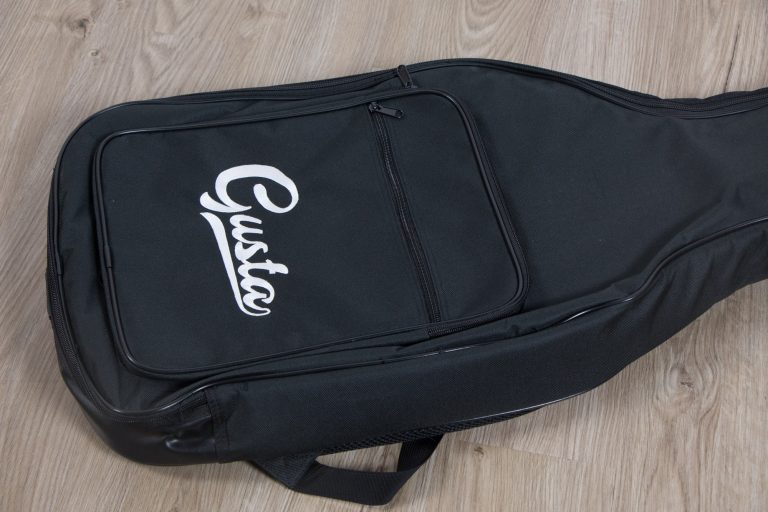 กระเป๋าเบส Gusta บุฟองน้ำ 1 นิ้ว ภาพกลางกระเป๋ ขายราคาพิเศษ