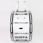 กลองใหญ่มาร์ชชิ่ง Gusta 26นิ้ว 10หลัก Marching Bass Drum พร้อมชุดสะพายเกาะอก ขายราคาพิเศษ