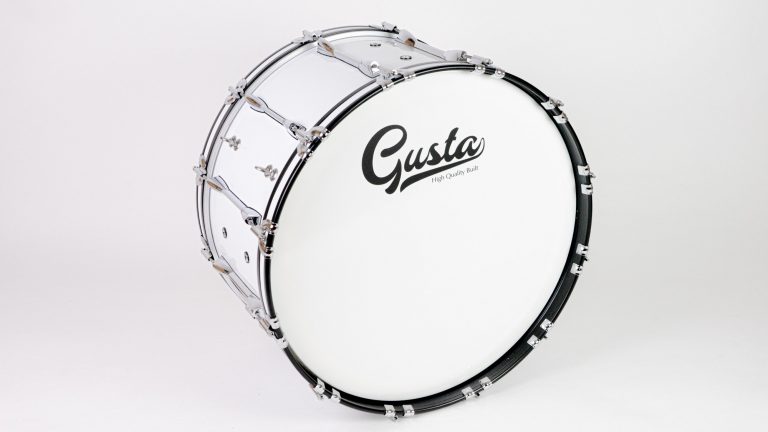 กลองใหญ่มาร์ชชิ่ง Gusta 26นิ้ว 12หลัก Marching Bass Drum ขายราคาพิเศษ