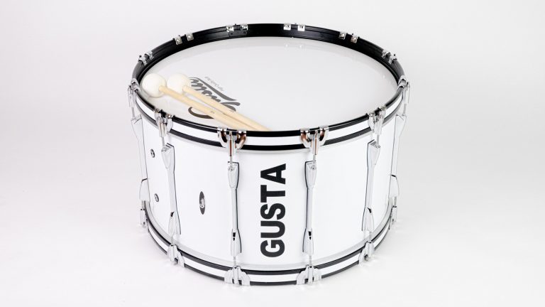 Marching Bass Drum กลองใหญ่มาร์ชชิ่ง Gusta 26นิ้ว 12หลัก ขายราคาพิเศษ