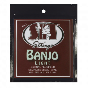 SIT Benjo light stainless steel loop end 5-String (B5920)ราคาถูกสุด