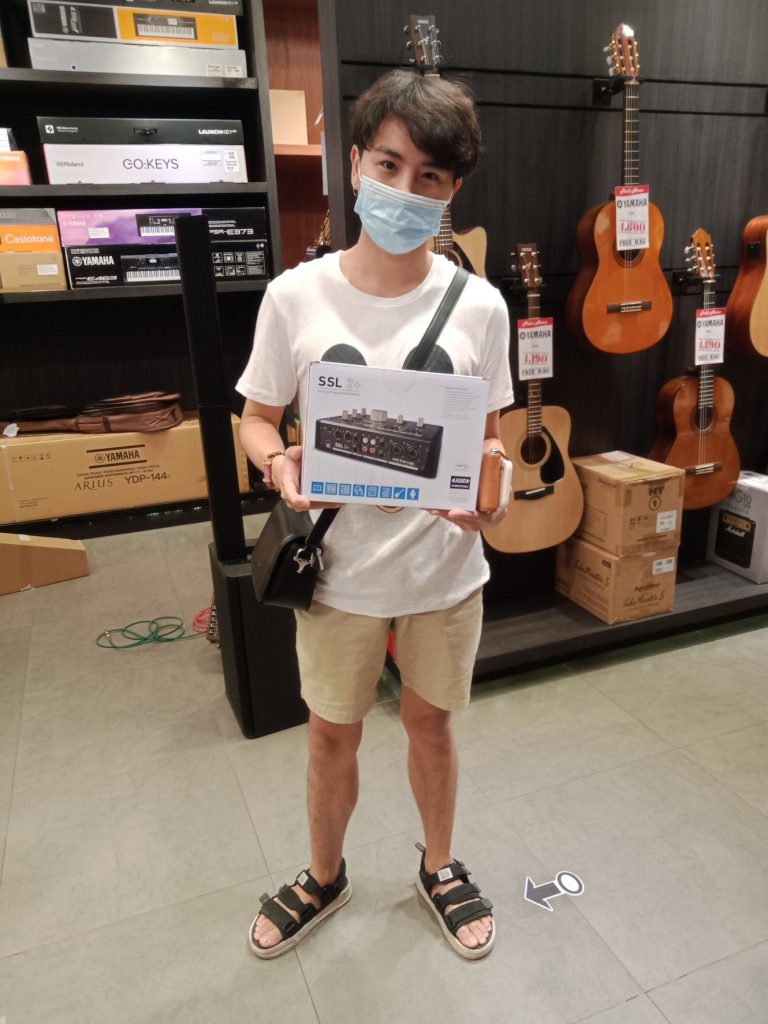 ขอขอบคุณลูกค้าจากหน้าร้าน Solid State Logic SSL2+ USB