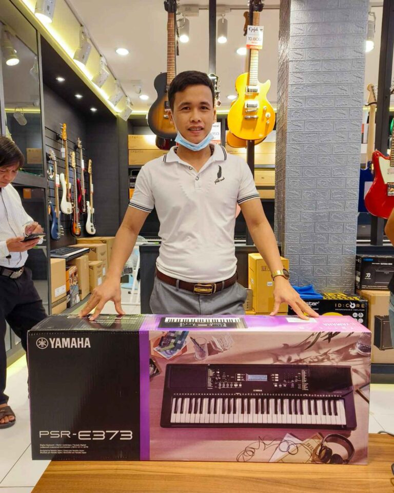 คีย์บอร์ด Yamaha PSR-E373 PA130T 2pcs ชล-2