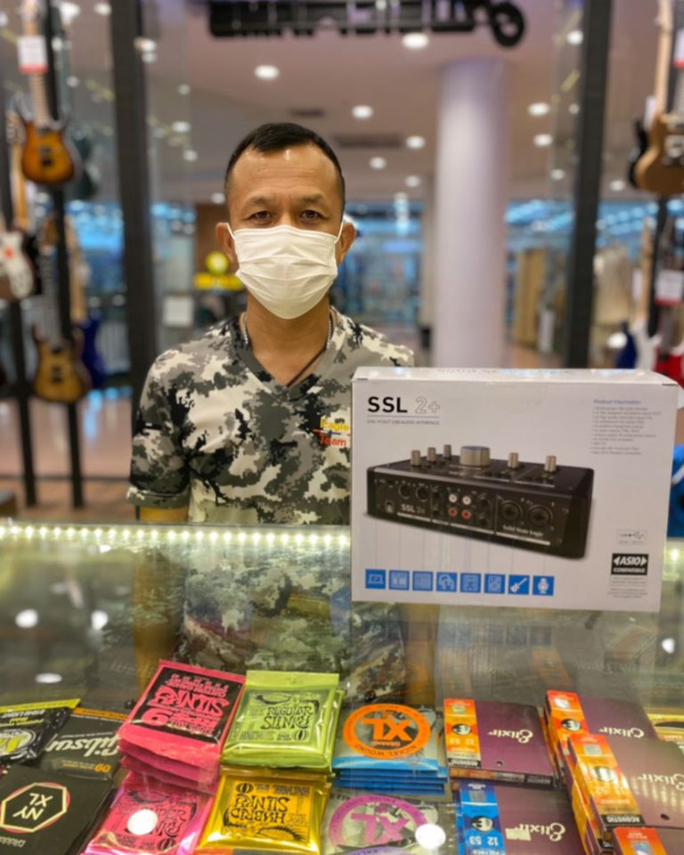 ออดิโออินเตอร์เฟส Solid State Logic SSL2+ USB Audio Interfac โคราช