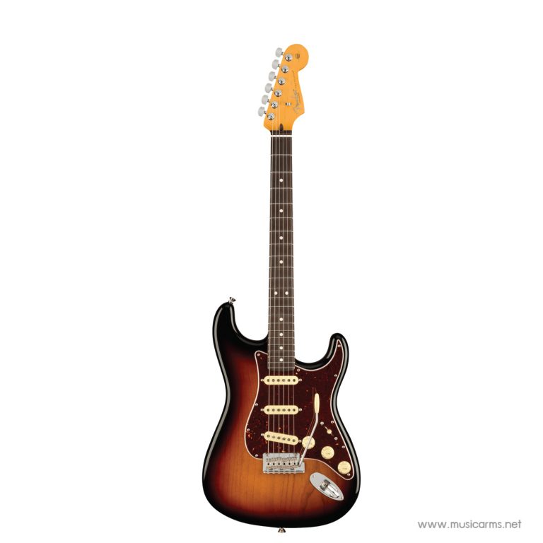 Fender American Professional II Stratocaster กีตาร์ไฟฟ้า สี Rosewood, 3-Color Sunburst