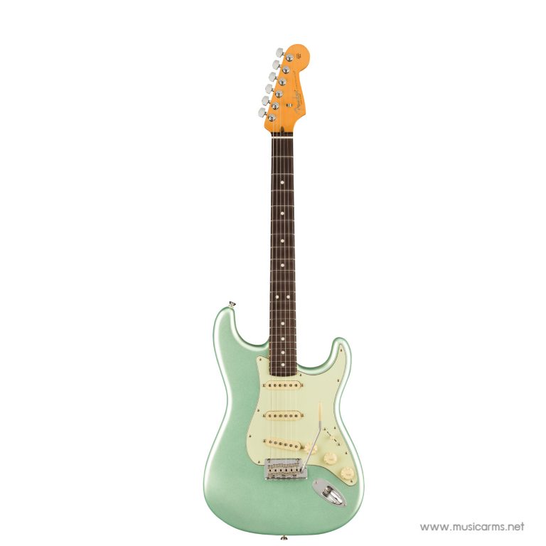 Fender American Professional II Stratocaster กีตาร์ไฟฟ้า สี Rosewood, Mystic Surf Green