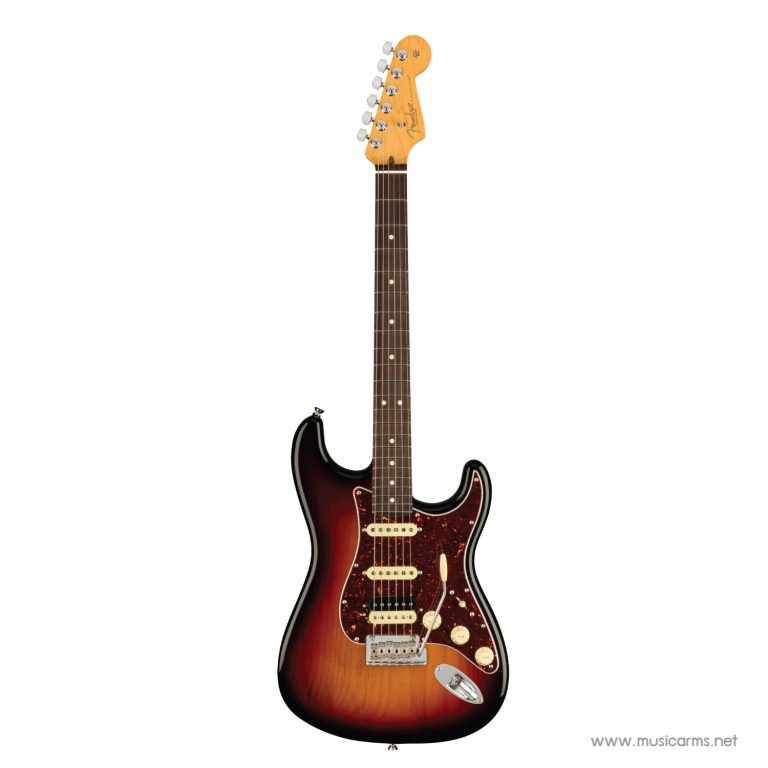 Fender American Professional II Stratocaster HSS กีตาร์ไฟฟ้า สี 3-Color Sunburst Rosewood