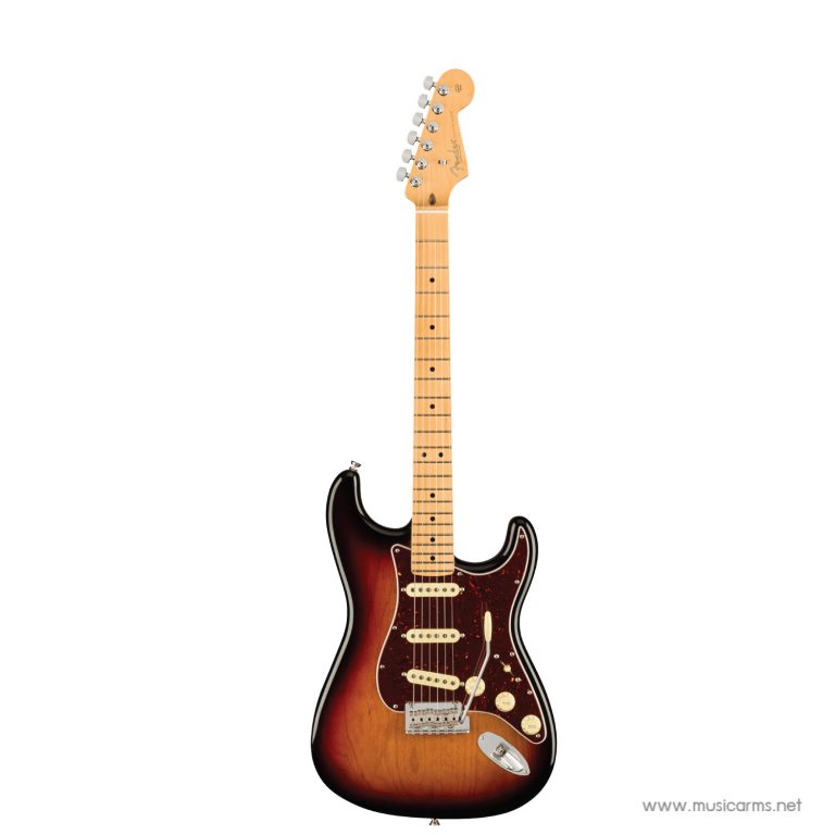 Fender American Professional II Stratocaster กีตาร์ไฟฟ้า สี Maple, 3-Color Sunburst