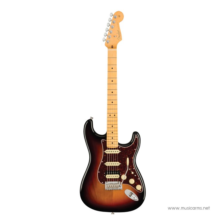 Fender American Professional II Stratocaster HSS สี Maple 3-Color Sunburst