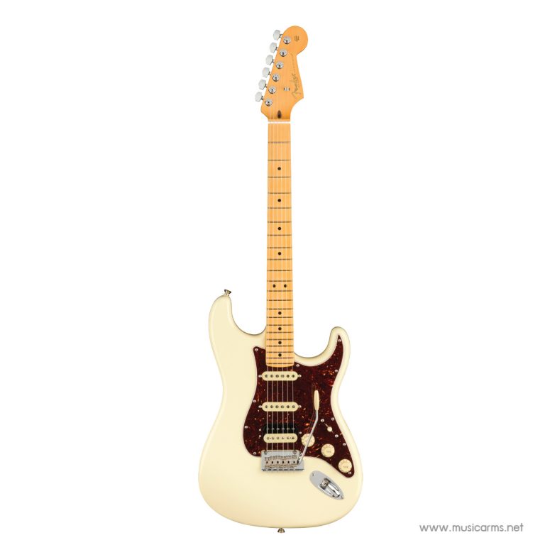 Fender American Professional II Stratocaster HSS สี Maple Olympic White