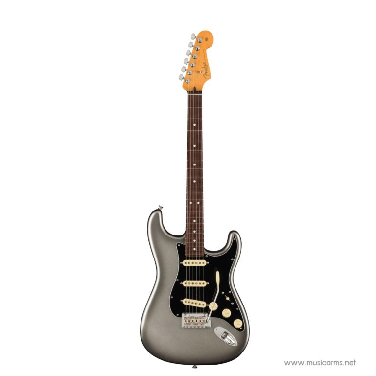 Fender American Professional II Stratocaster กีตาร์ไฟฟ้า สี Rosewood, Mercury