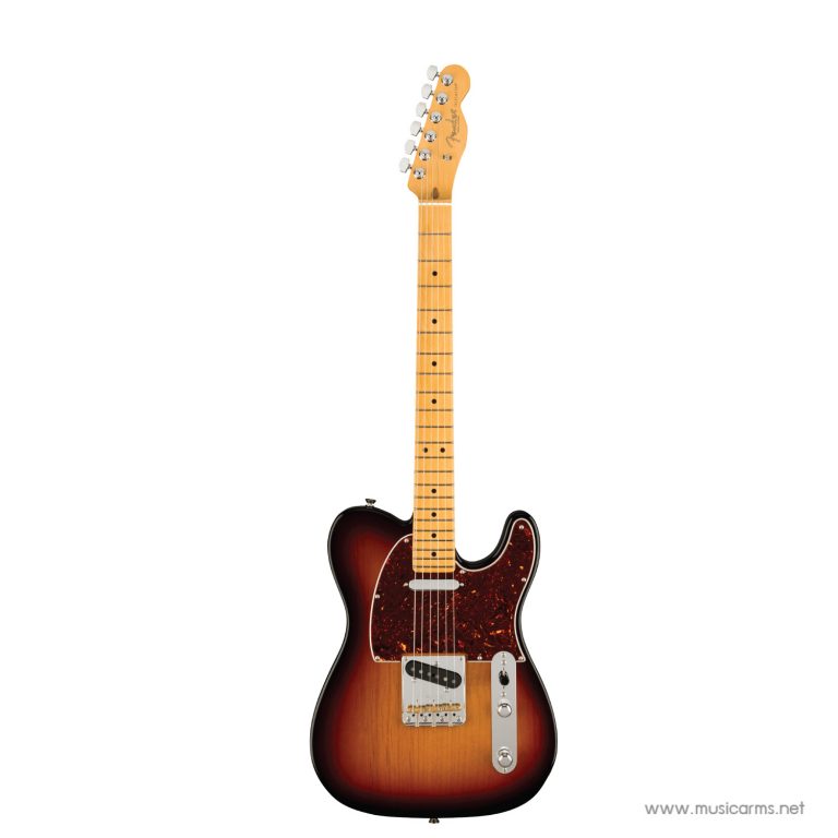 Fender American Professional II Telecaster กีตาร์ไฟฟ้า สี Maple, 3-Color Sunburst