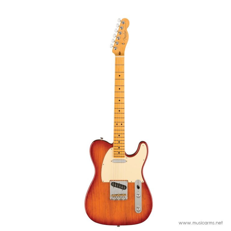 Fender American Professional II Telecaster กีตาร์ไฟฟ้า สี Maple Sienna Sunburst