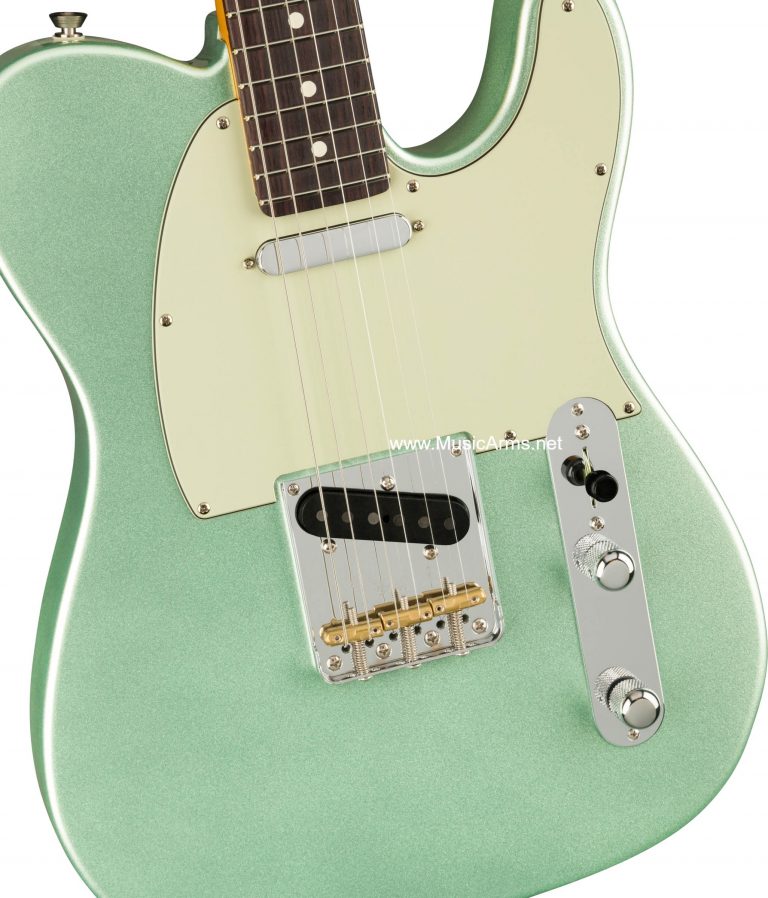 บอดี้กีต้าร์ไฟฟ้า Fender American Professional ll Telecaster Mystic Surf Green Rosewood ขายราคาพิเศษ