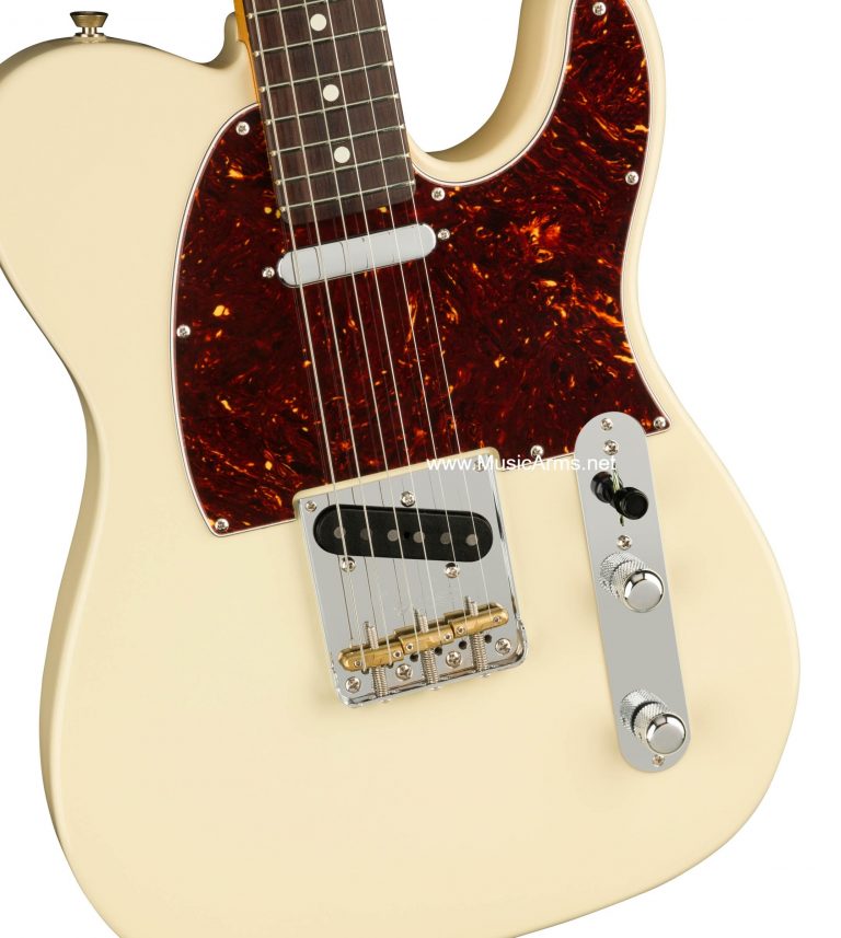 กีต้าร์ไฟฟ้า Pickup Fender American Professional ll Telecaster Olympic White Rosewood ขายราคาพิเศษ