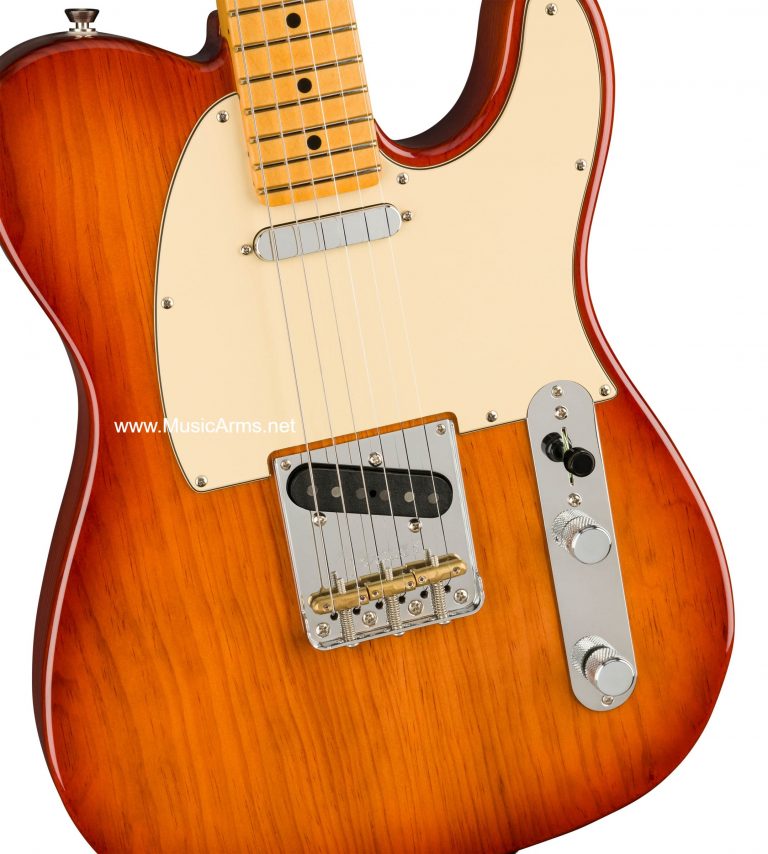 กีต้าร์ไฟฟ้า Pickup Fender American Professional ll Telecaster Sienna Sunburst Maple ขายราคาพิเศษ