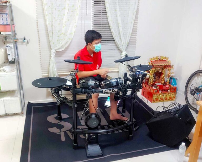 ประกอบกลองไฟฟ้ารุ่นNUX DM-7X 2