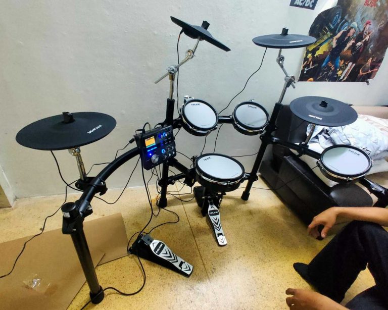 ประกอบติดตั้ง กลองไฟฟ้า NUX DM-7X