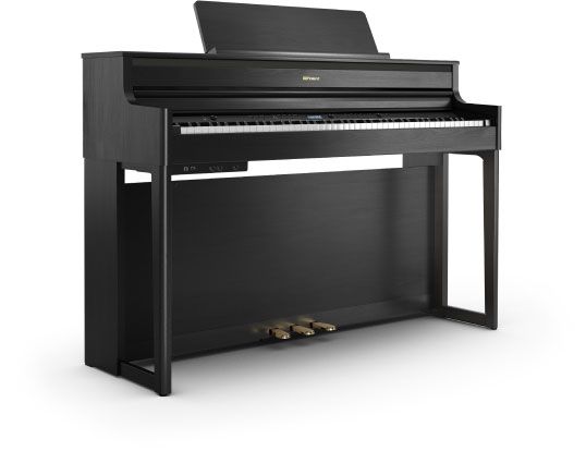 เปียโนไฟฟ้า Roland HP-704 Charcoal Black ดีไหม ขายราคาพิเศษ