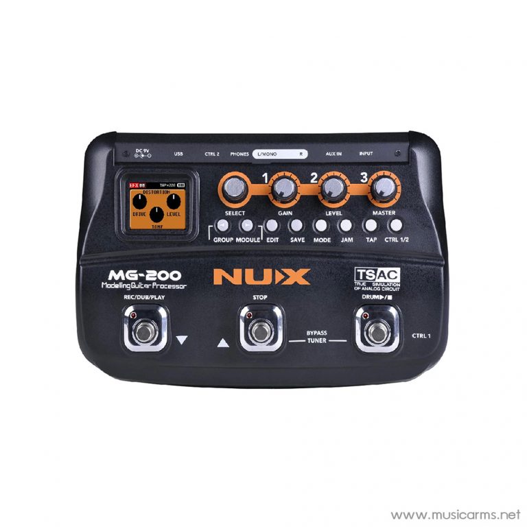 Face cover Multi-Effects-Nux-MG-200 ขายราคาพิเศษ