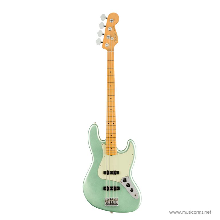 Fender American Professional II Jazz Bass เบส 4 สาย สี   Maple Mystic Surf Green
