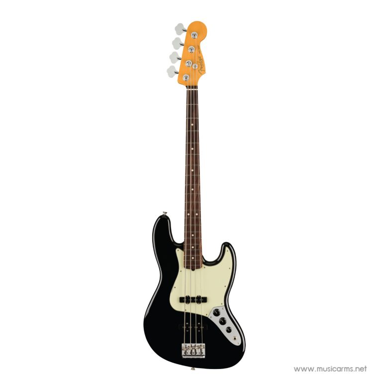 Fender American Professional II Jazz Bass เบส 4 สาย สี Rosewood Black