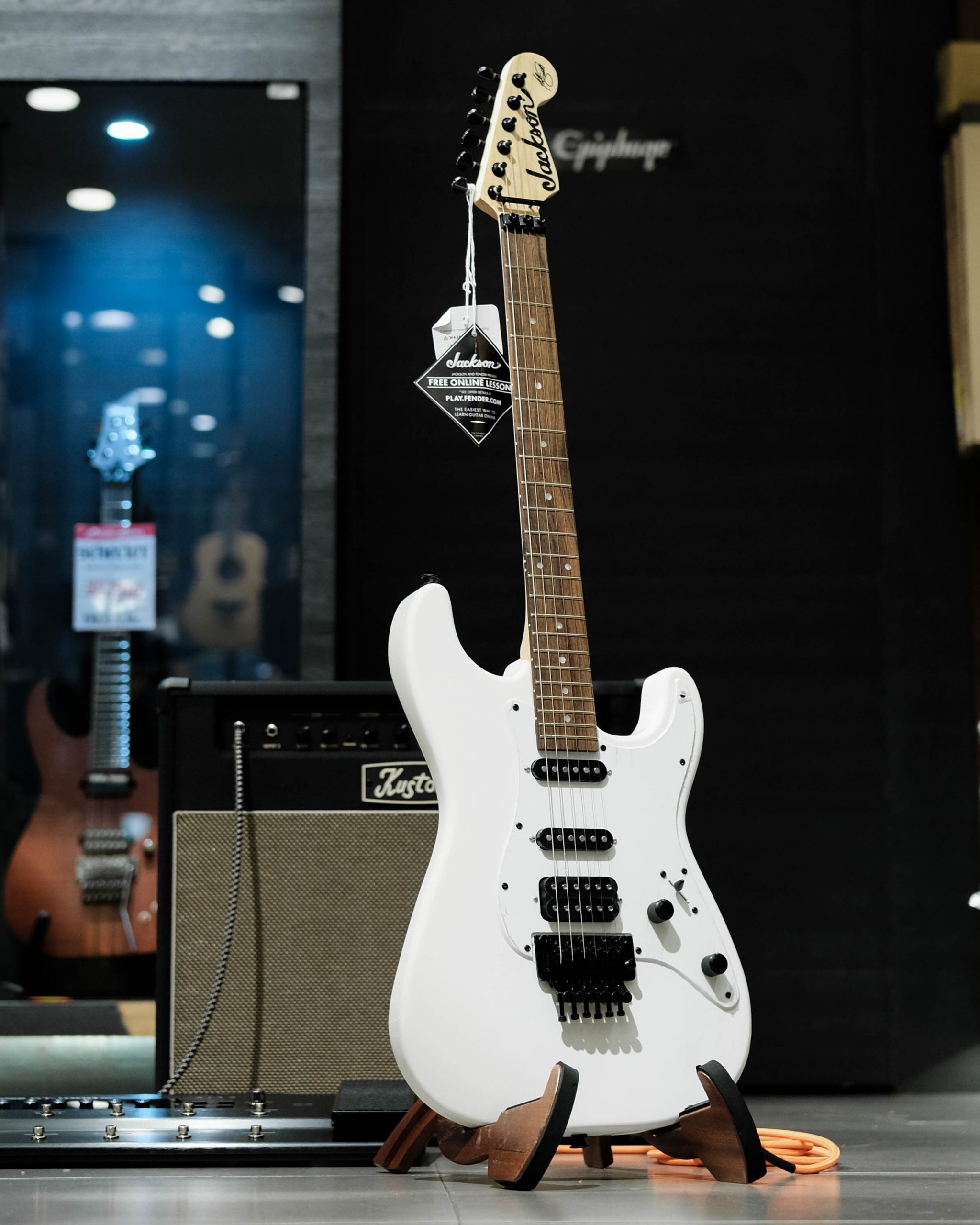 ไฟฟ้า JACKSON X SERIES SIGNATURE ADRIAN SMITH SDX Snow White BODY