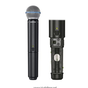 ไมโครโฟน SHURE BLX24A/SM58-Q12 ไมโครโฟนไร้สาย ไมค์ลอยแบบไมค์เดี่ยว คลื่นความถี่ 748-758 MHzราคาถูกสุด | ชุดไมโครโฟนไร้สาย Wireless Microphone
