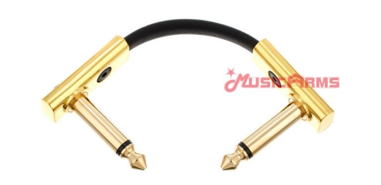 สายแจ็ค RockBoard Flat Patch Cable Gold 5 CM ขายราคาพิเศษ