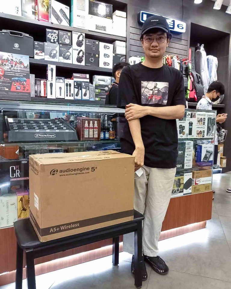 Audioengine A5+ Wireless ลูกค้า Music Arms