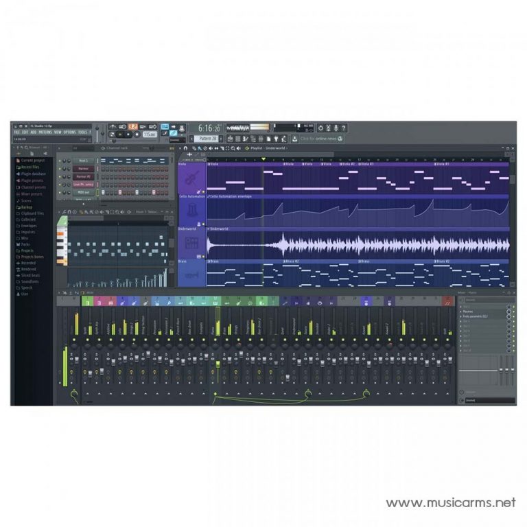 FL Studio Producer Edition Music Software โปรแกรม ขายราคาพิเศษ