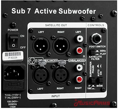 Sub7 Active Subwoofer ที่เสียบ ขายราคาพิเศษ