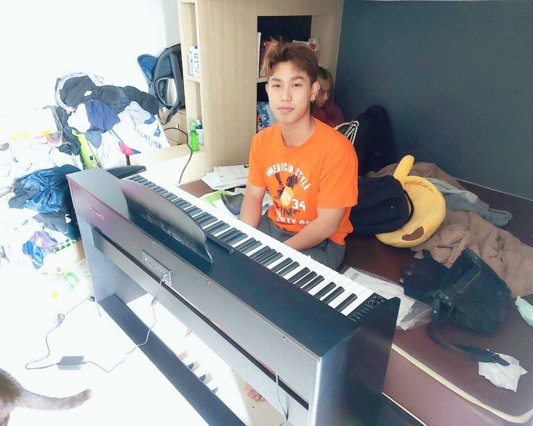 ประกอบเปียโนไฟฟ้ารุ่น Coleman F-107