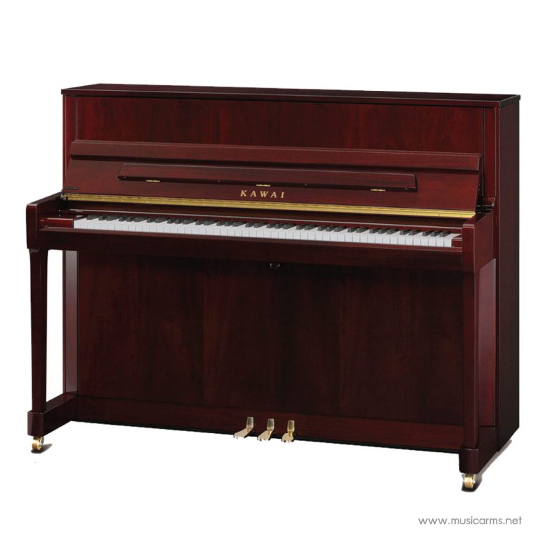 Kawai K-200 อัพไรท์เปียโน สี Mahogany Polish