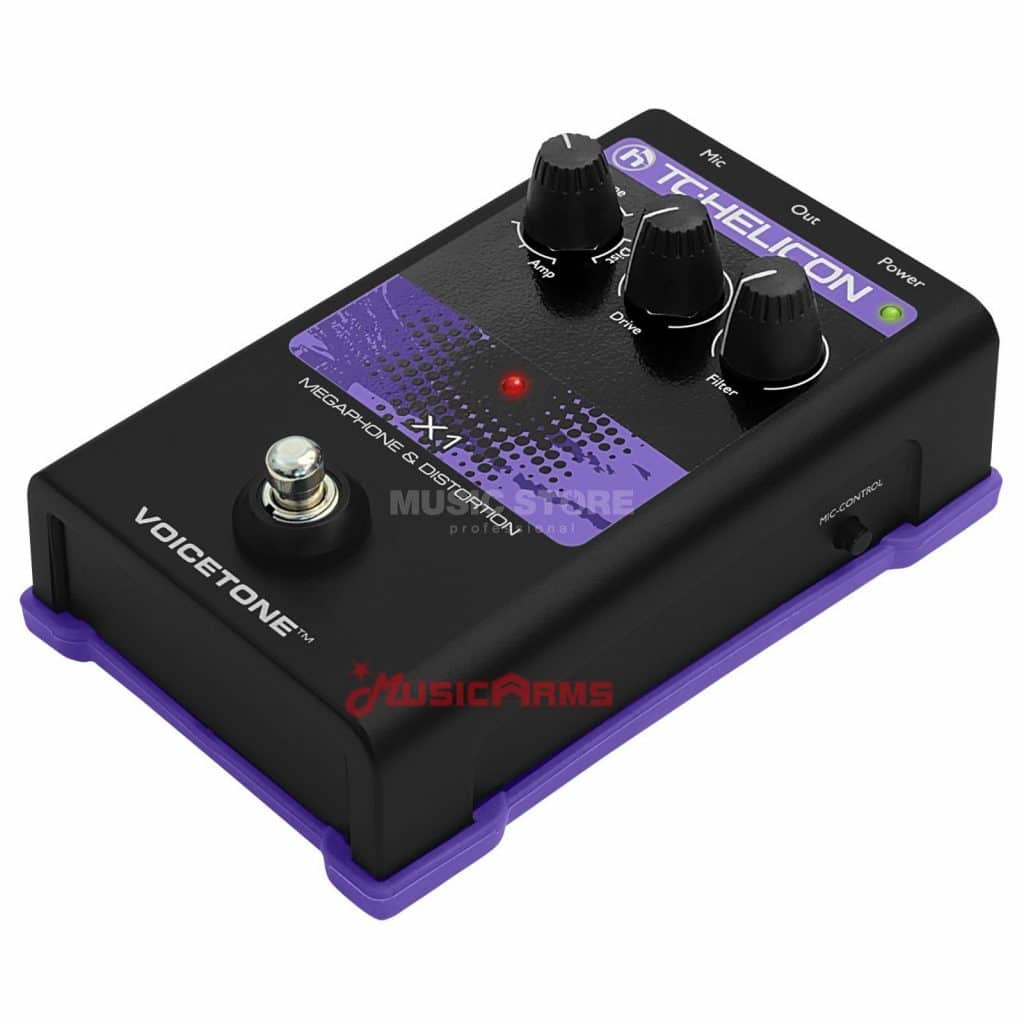 TC Helicon VoiceTone X1 Megaphone and Distortion | Music Arms