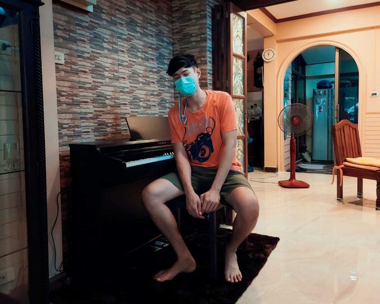 ประกอบเปียโนไฟฟ้ารุ่น Kawai kdp-120R