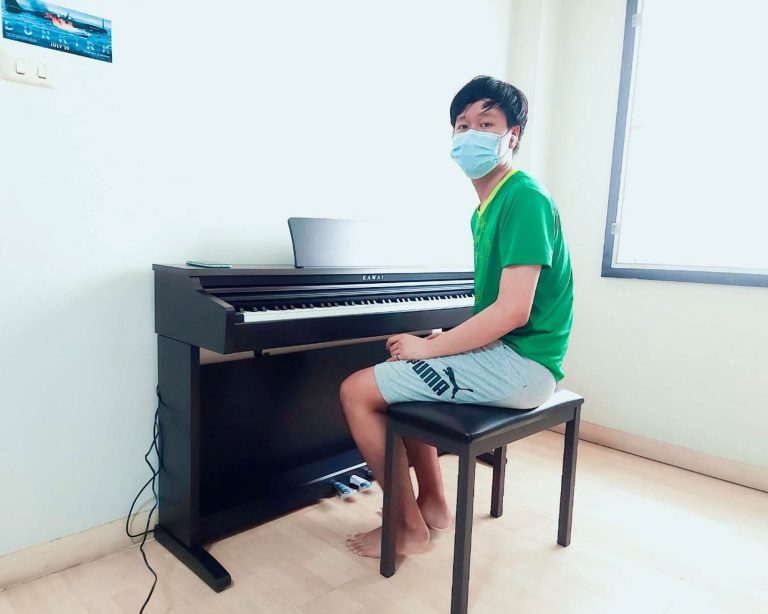 ประกอบเปียโนไฟฟ้ารุ่นKawai kdp-120R