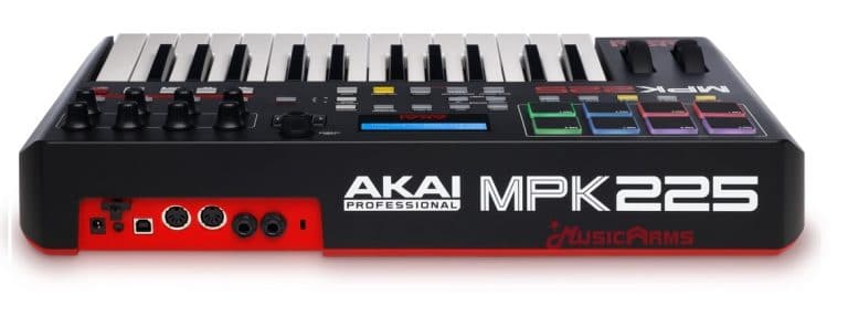 Akai-MPK-225-25-key-back ขายราคาพิเศษ
