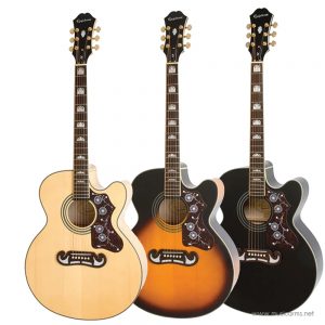 Epiphone J-200 EC Studioราคาถูกสุด | กีตาร์โปร่ง/โปร่งไฟฟ้า Acoustic Guitar