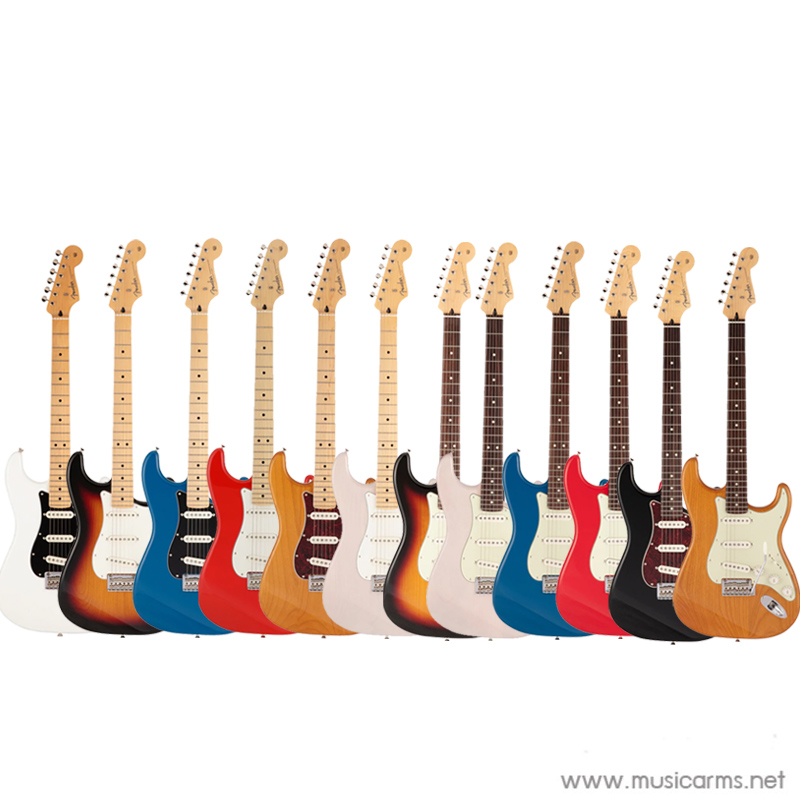 Fender-Hybrid-II-Stratocaster-รวมสี