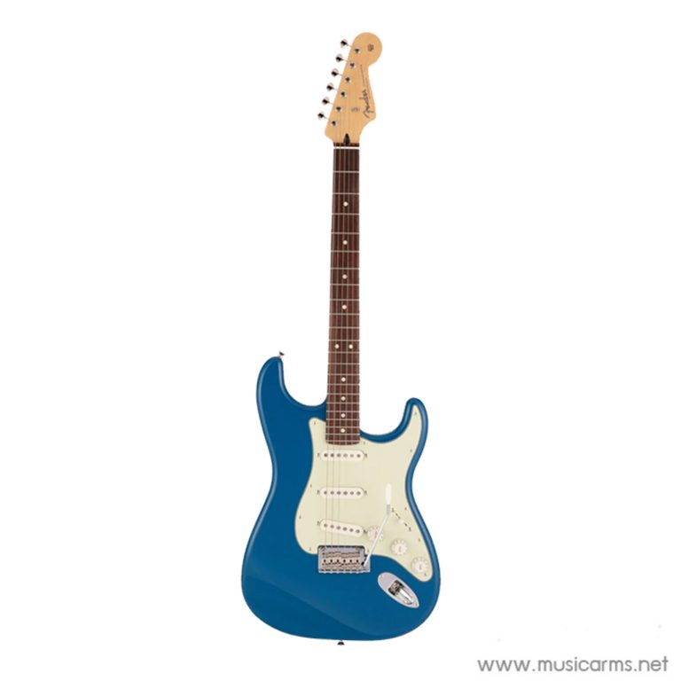 Fender Hybrid II Stratocaster สี  Rosewood Forest Blue