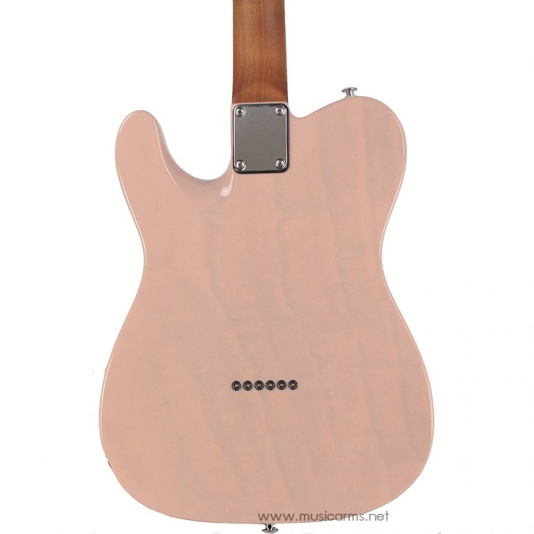 Suhr-Classic-T-Paulownia-Trans-Shell-Pink-back ขายราคาพิเศษ