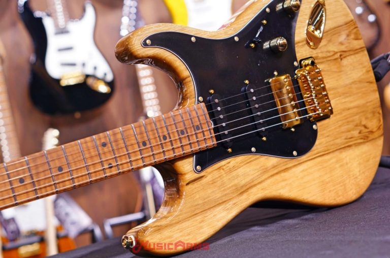 Suhr-Classic-custom-Black-limba-side ขายราคาพิเศษ