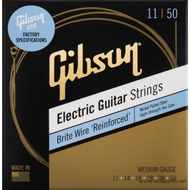 Gibson Brite Wire Reinforced สายกีตาร์ไฟฟ้า ขายราคาพิเศษ
