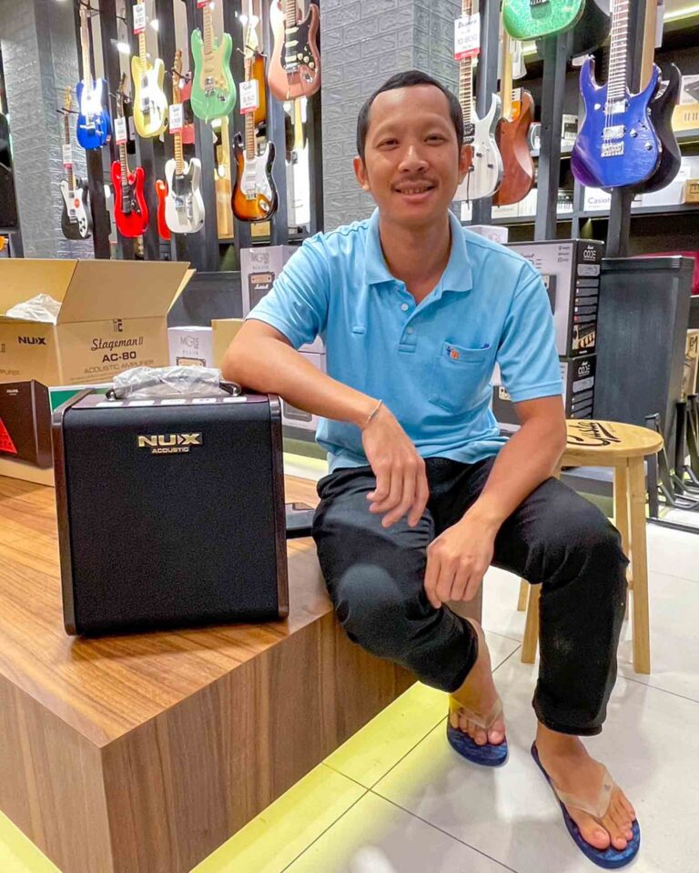 แอมป์โปร่ง NUX AC-80 ชล