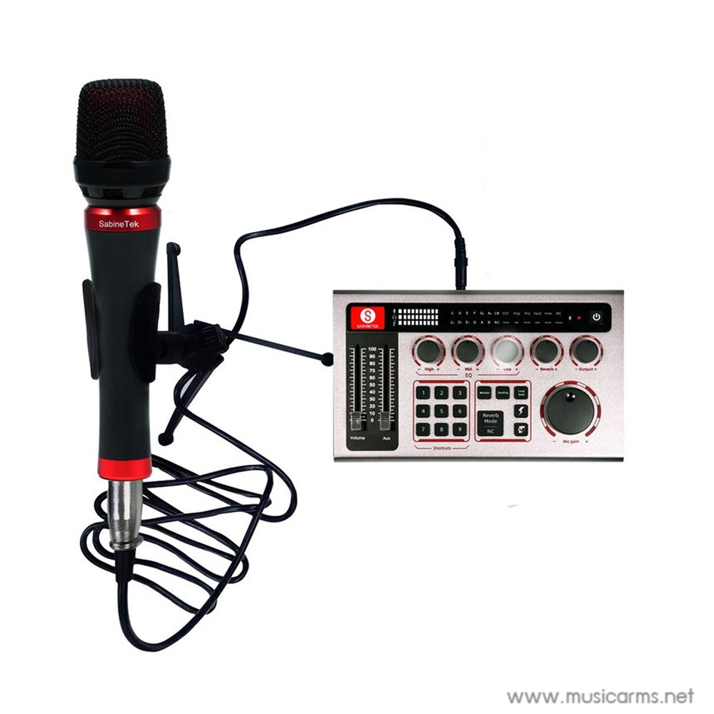 SabineTek Sabinecast Bluetooth Mixer Music Arms ศูนย์รวม