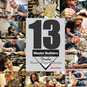 13 MASTER BUILDERS FENDER CUSTOM SHOPราคาถูกสุด