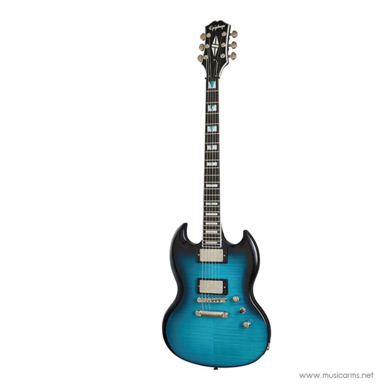 Epiphone SG Prophecy สี Blue Tiger Aged Gloss