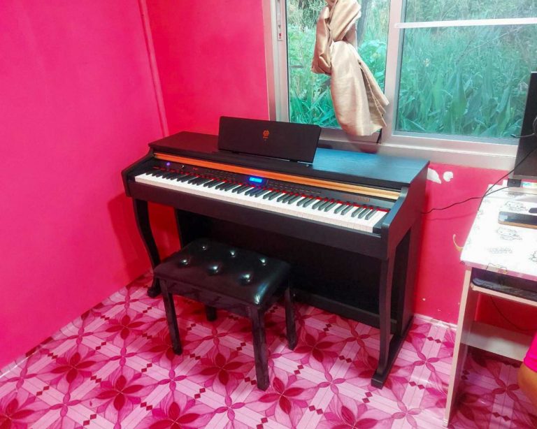 Music Arms ประกอบเปียโน Coleman F401BT