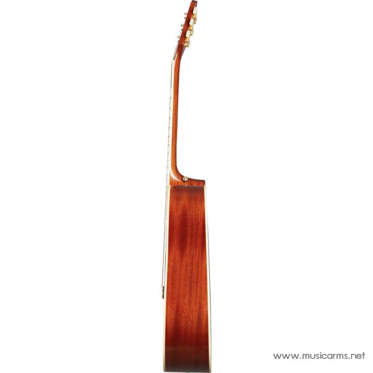 Epiphone Inspired by Gibson Hummingbird in Aged Cherry Sunburst Gloss ด้านข้าง ขายราคาพิเศษ